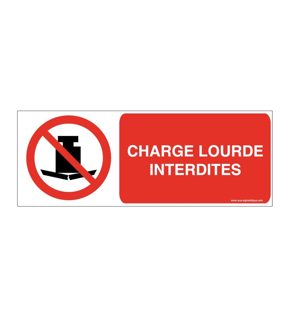 Charge lourde interdite P012-B
