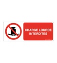 Charge lourde interdite P012-B