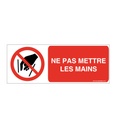 Ne pas mettre les mains P015-B