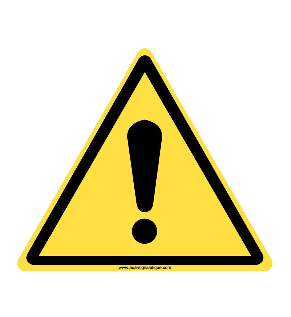 Danger, signal général W001