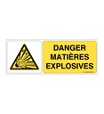 Danger, Matières explosives W002-B