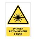 Danger, Rayonnement laser W004-AI