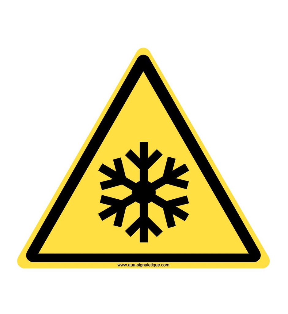 Danger, Basses températures, conditions de gel W010