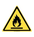 Danger, Matières inflammables W021