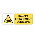 Ecrasement des mains W024-B