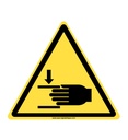 Danger, Ecrassement des mains W024