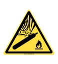 Danger, Bouteille pressurisée W029