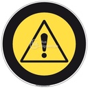 Panneau Attention Danger, Picto - R