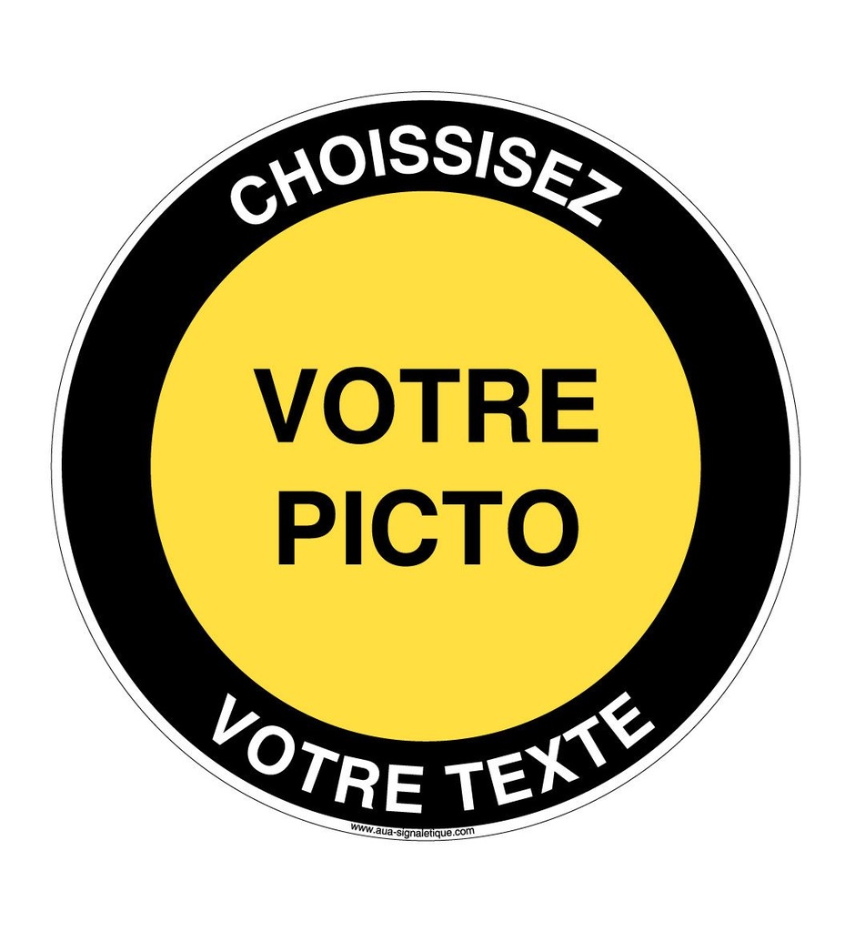 [3463-R-v-450] Panneau Sur-Mesure, Entrepôt - R (Ø 450 mm)