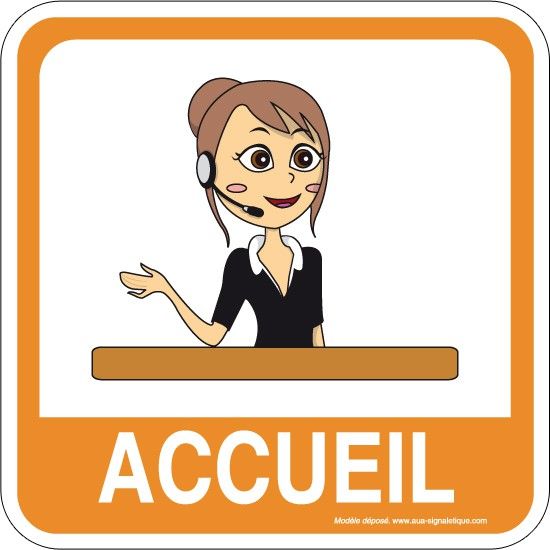 [1631872-orange] Accueil FunSign-A (Orange)