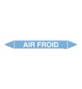 Marqueur tuyauterie AIR FROID