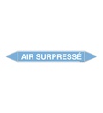 Marqueur tuyauterie AIR SURPRESSE