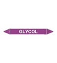 Marqueur tuyauterie GLYCOL