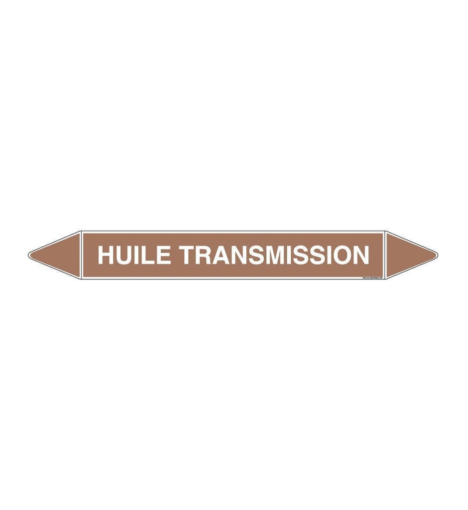 Marqueur tuyauterie HUILE TRANSMISSION