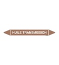 Marqueur tuyauterie HUILE TRANSMISSION