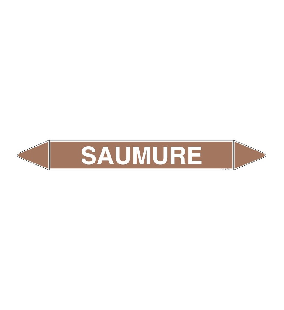 Marqueur tuyauterie SAUMURE