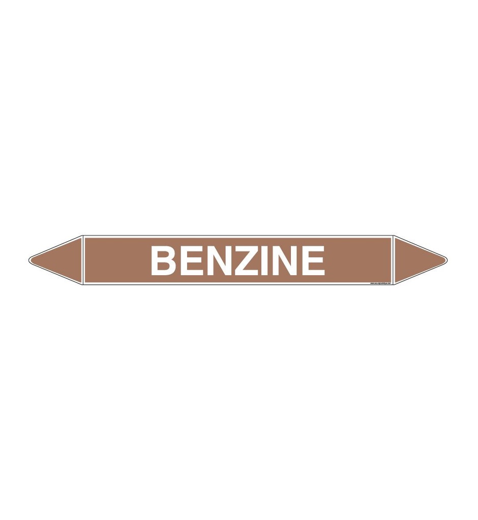 Marqueur tuyauterie BENZINE