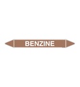 Marqueur tuyauterie BENZINE