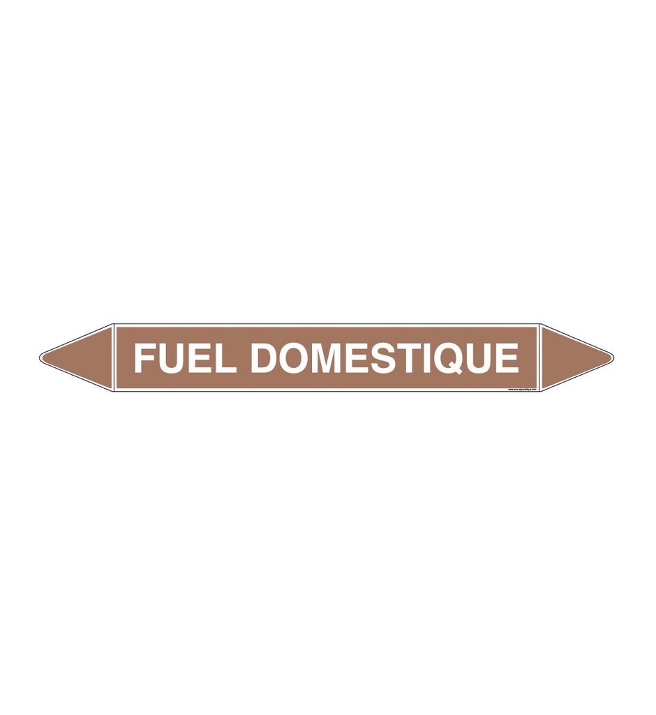 Marqueur tuyauterie FUEL DOMESTIQUE