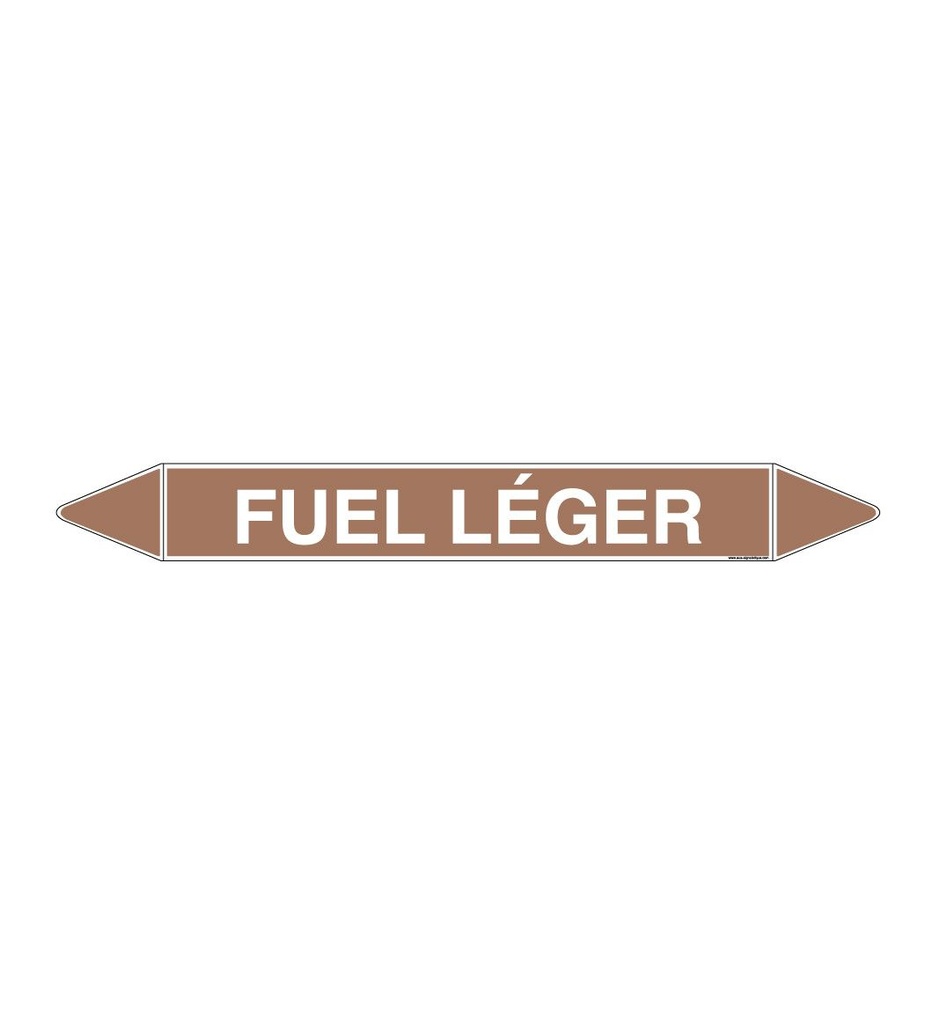 Marqueur tuyauterie FUEL LEGER