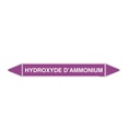 Marqueur tuyauterie HYDROXYDE