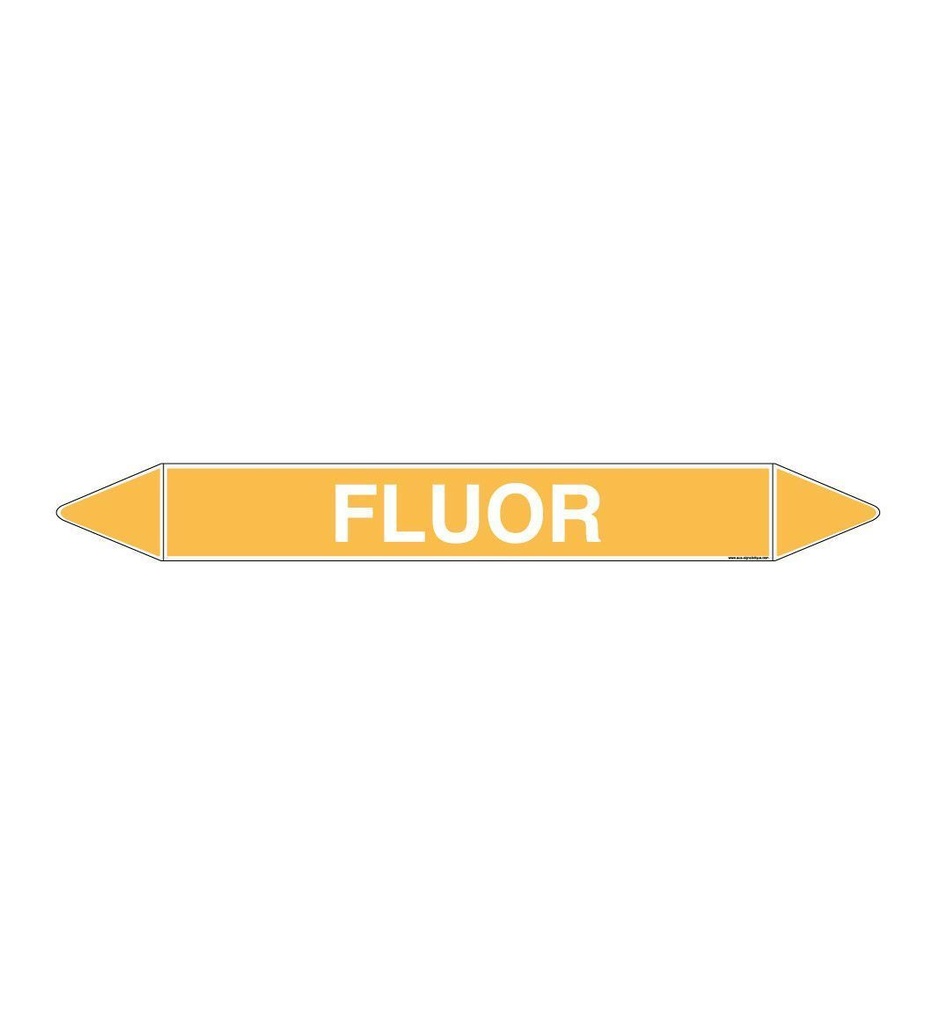 Marqueur tuyauterie FLUOR