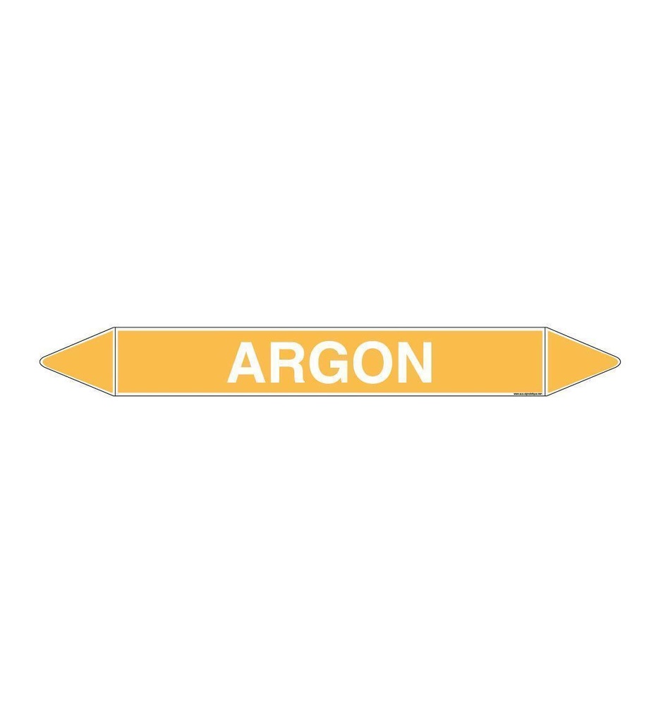 Marqueur tuyauterie ARGON