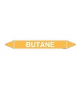 Marqueur tuyauterie BUTANE