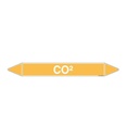 Marqueur tuyauterie CO2