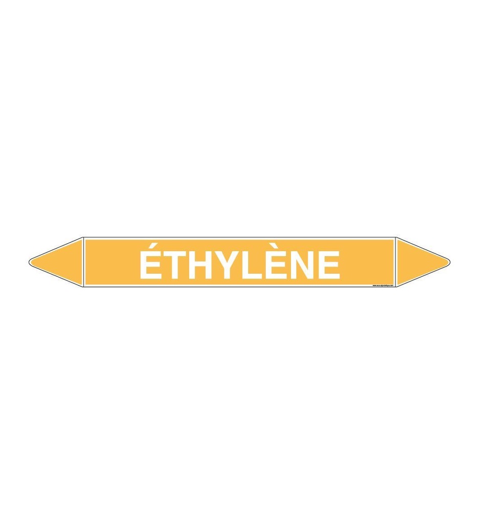 Marqueur tuyauterie ETHYLENE