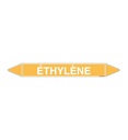 Marqueur tuyauterie ETHYLENE