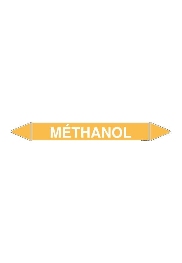 Marqueur tuyauterie METHANOL