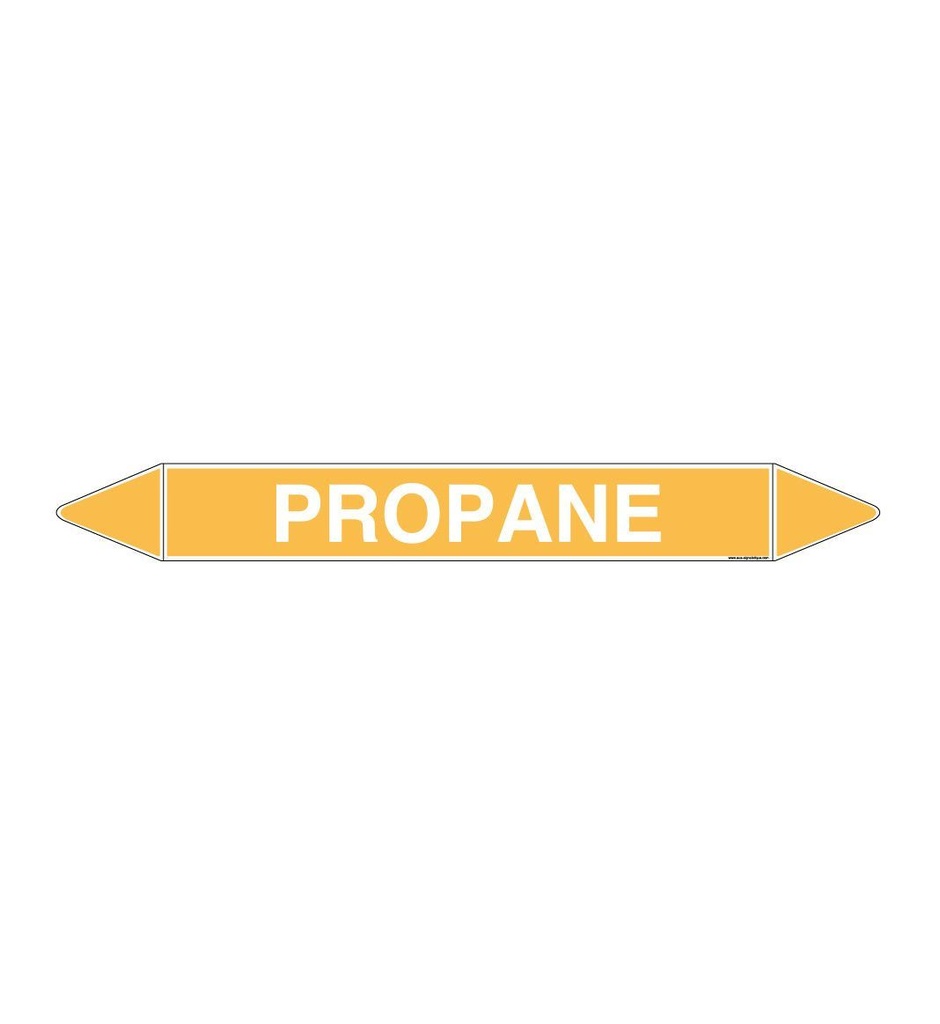 Marqueur tuyauterie PROPANE