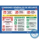 Consignes Générales de Sécurité Français/Anglais - H