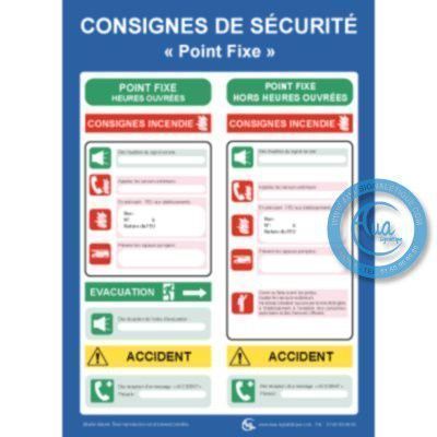 Consignes point fixe