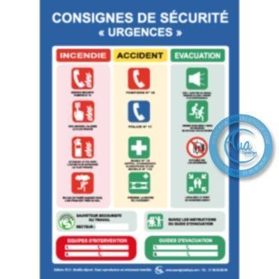 Consignes de Sécurité Urgences