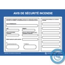 Consignes Avis de sécurité