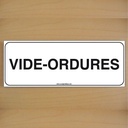 ClassicSign - Vide-Ordures