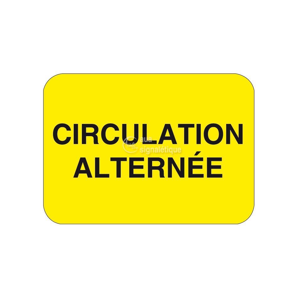 [KC1-CA_0] Circulation Alternée - KC1-CA (800 x 600 mm, Classe 1)