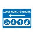 Panneau Accès mobilité réduite Gauche - AP
