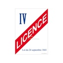 Affiche Licence 4