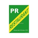 Affiche Licence Restaurant PR