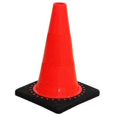 [17101] Cônes de Signalisation Sans Bandes - 300mm