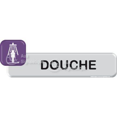 Autocollant VINYLO - Douche