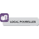 Autocollant VINYLO -  Local poubelle