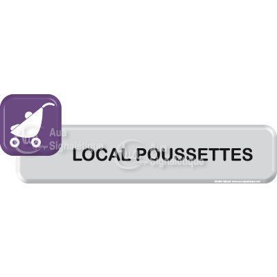 Autocollant VINYLO - Local Poussettes