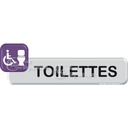 Autocollant VINYLO -Toilettes handicapé 02