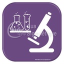 Autocollant Vinylopicto laboratoire