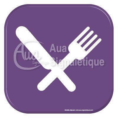 Autocollant Vinylopicto restaurant
