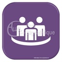 Autocollant Vinylopicto réunion